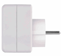 EMOS P0075 razdjelnik 1×, 1×USB-A+1×USB-C, bijeli