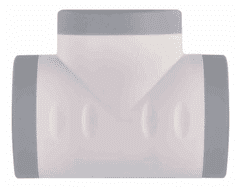EMOS P0077PD razdjelnik 2×, 1×USB-A+1×USB-C, bijelo-sivi