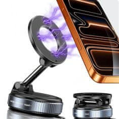 VYZIO® Magnetski držač za telefon s vakuumskim prianjanjem – 360° rotacija, MagSafe kompatibilan | MAGHOLDZ