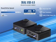 GMKtec Mini PC GMKtec K8 Ryzen 7 8845HS 32GB RAM + 1TB WIN 11 Pro