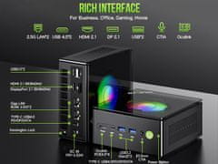 GMKtec Mini PC GMKtec K11 AMD Ryzen 9 8945HS 32GB RAM + 2TB SSD WIN 11 Pro