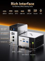 GMKtec MINI PC GMKtec M8 AMD Ryzen 5 PRO 6650H 16GB DDR5 + 1TB SSD, WIN 11 Pro