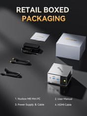 GMKtec MINI PC GMKtec M8 AMD Ryzen 5 PRO 6650H 16GB DDR5 + 1TB SSD, WIN 11 Pro