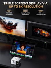 GMKtec MINI PC GMKtec M8 AMD Ryzen 5 PRO 6650H 16GB DDR5 + 1TB SSD, WIN 11 Pro