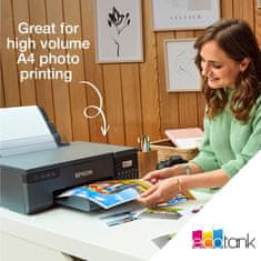 Epson EcoTank L8050 inkjet pisač, A4, Wi-Fi, crni (C11CK37402)