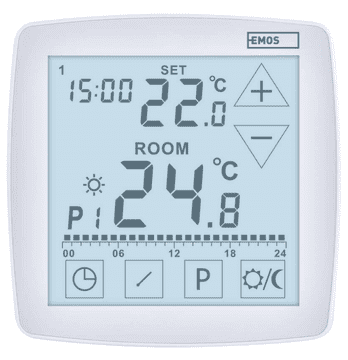 EMOS P56A01 žičani sobni termostat OpenTherm s programiranjem
