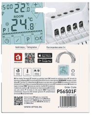 EMOS P56S01F podni žičani termostat WiFi GoSmart s programiranjem