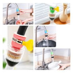 HOME & MARKER® Ugljični filter za slavinu – 6-slojna filtracija, protiv prskanja, štedi vodu | CHARFILTER