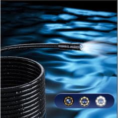 Vixson Prijenosni endoskop s kamerom 1080P – vodootporan, fleksibilna sonda, kabel 2 m | LUMISCOPE