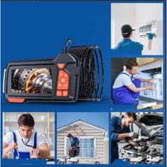 Vixson Prijenosni endoskop s kamerom 1080P – vodootporan, fleksibilna sonda, kabel 2 m | LUMISCOPE
