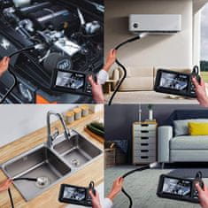 Vixson Prijenosni endoskop s kamerom 1080P – vodootporan, fleksibilna sonda, kabel 2 m | LUMISCOPE