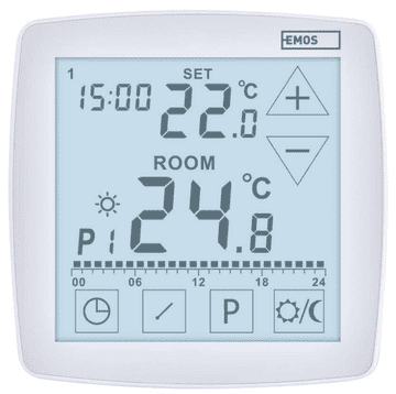 EMOS P56A02 žičani sobni termostat OpenTherm s programiranjem