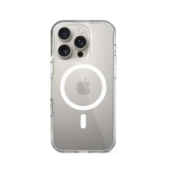 EPICO Mag+ Hero maska za iPhone 16 Pro, prozirna