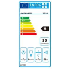 Berdsen BT-214 Kuhinjska napa s dimnjakom 60 cm, crna