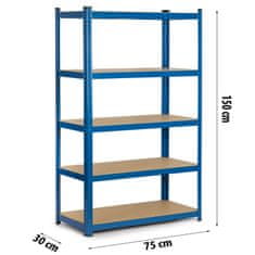 Humberg Metalni stalak za odlaganje 150 x 75 x 30 4842