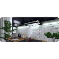 Berdsen Teleskopska kuhinjska napa 50cm crna BT-234