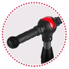 Ricokids Ricokids Piko trokotačni skuter - crni s crveno-bijelim uzorcima