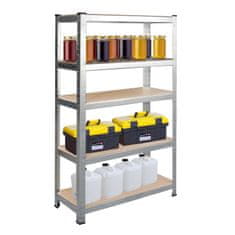 Humberg Metalni set polica za odlaganje, 2 komada, 180 x 90 x 40 cm, HR-812