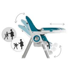 Nukido Belo dječja hranilica sa stolom, ljuljačka, tamnoplava