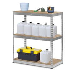 Humberg Metalni stalak za odlaganje 183 x 90 x 45 cm HR-700 srebrni