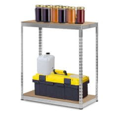 Humberg Metalni stalak za odlaganje 183 x 90 x 45 cm HR-700 srebrni