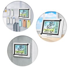 Berdsen BD-900 bijela meteorološka stanica s zaslonom