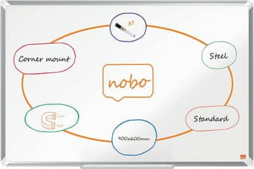 Nobo Tabla magnetna nobo 60x90 premiumplus lakirna 1915155