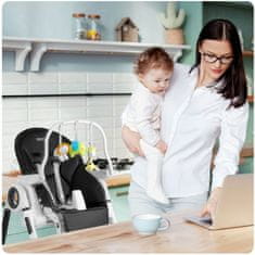 Ricokids Toy bar za stolicu Belo/Lindo/Tugo