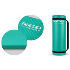 Neo-Sport Debela prostirka za vježbanje 183 x 60 cm - 192301 tirkizna