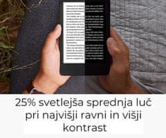 Amazon Kindle Paperwhite e-čitač, 12. gen., 16 GB, WiFi, 300 DPI, crni (B0CFPWLGF2)