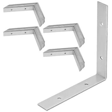 Kutni spojnik za tesarsku konstrukciju od pocinčanog čelika 150x150x25 mm 50 kom