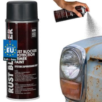 Metalni antikorozivni lak u spreju antracit RAL7016, 400 ml