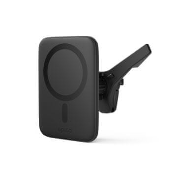 EPICO Qi2 Mag+ bežični auto punjač, ​​crni