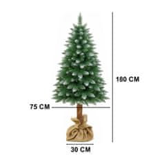 Aga Božićno drvce 180 cm s deblom