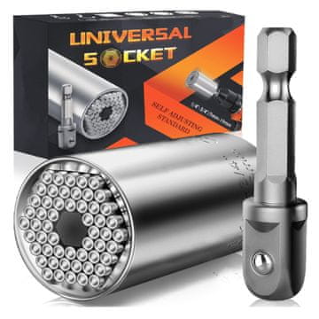 HOME & MARKER® Univerzalni nasadni ključ za matice i vijke – podesivi alat s adapterom za bušilicu | UNISOCK