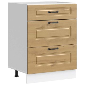 Vidaxl Donji kuhinjski ormarić Kalmar boja hrasta konstruirano drvo