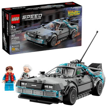 LEGO Speed Champions 77256 Time Machine from Back to the Future (Vremenski stroj iz povratka u budućnost)