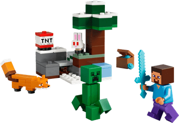 LEGO Minecraft 21583 Steve's Taiga Adventure (Steveova avantura u tajgi)