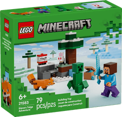LEGO Minecraft 21583 Steve's Taiga Adventure (Steveova avantura u tajgi)