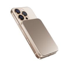 EPICO UltraPack Slim EM51 punjiva baterija, 5000 mAh, MagSafe, Qi2, ružičasta