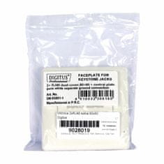 Digitus podžbukna utičnica 2x RJ45 kutna 80x80 DN-93801-1
