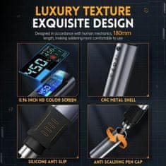 FNIRSI Fnirsi prijenosni lemilica TipC 100W HS-02B
