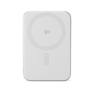 EPICO UltraPack Slim EM51 punjiva baterija, 5000 mAh, MagSafe, Qi2, srebrna