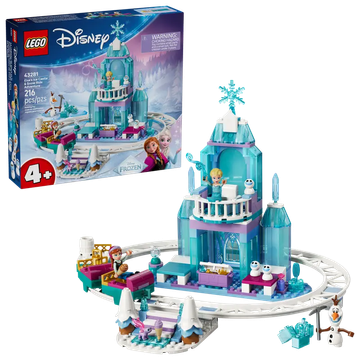 LEGO Disney Princess 43281 Elsin ledeni dvorac i avantura na snijegu