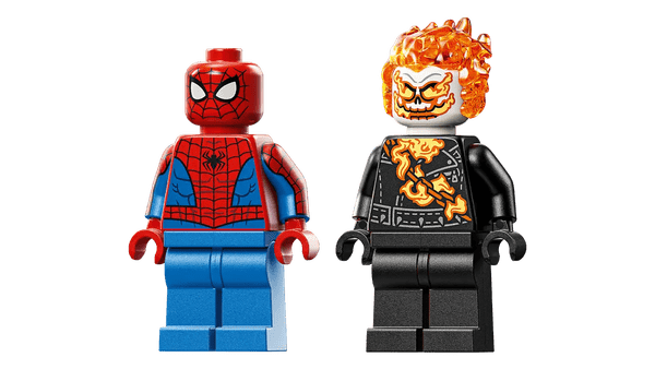 LEGO minifigure Spider-Man i Ghost Rider