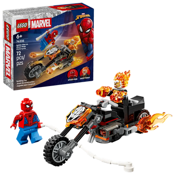 LEGO Marvel 76335 Spider-Man vs. Ghost Rider Motorcycle (Spider-Man protiv Ghost Ridera na motoru)
