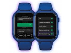 Manta STELIO JUNIOR dječji pametni sat, 4G LTE, SOS tipka, tamnoplava boja