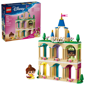 LEGO Disney 43291 Mini Belle i Tiana s dvorcem