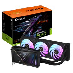 Gigabyte GeForce RTX 5080 AORUS XTREME WATERFORCE 16G grafička kartica, 16GB GDDR7 (GV-N5080AORUSX W-16GD)