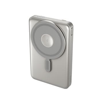 Spello ForcePack SM75 punjiva baterija, 10000 mAh, 4-u-1, MagSafe, titan